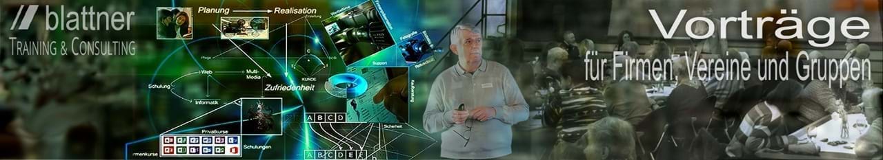 Vorträge für Unternehmen, Vereine und Gruppen. Aktuelle Themen rund um Digitalisierung, Online-Sicherheit und neue Technologien – spannend, verständlich und praxisnah.