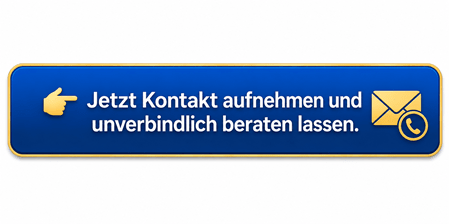 Blau-goldener Kontakt-Call-to-Action