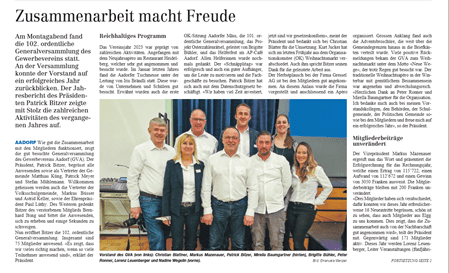 Elgger/Aadorfer Zeitung 14. März 2024