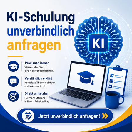 KI-Schulung anfragen: Jetzt starten