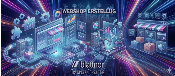 BLATTNER TRAINING & CONSULTING Angebot Webshop Professionellen Webshop erstellen lassen – ideal für KMU